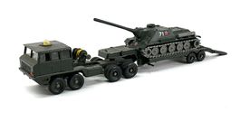 DieCast Solido Lastwagen mit Tieflader beladen mit Panzer