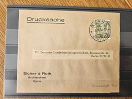 194 Drucksache nach Berlin ermässigter Tarif für 3.--