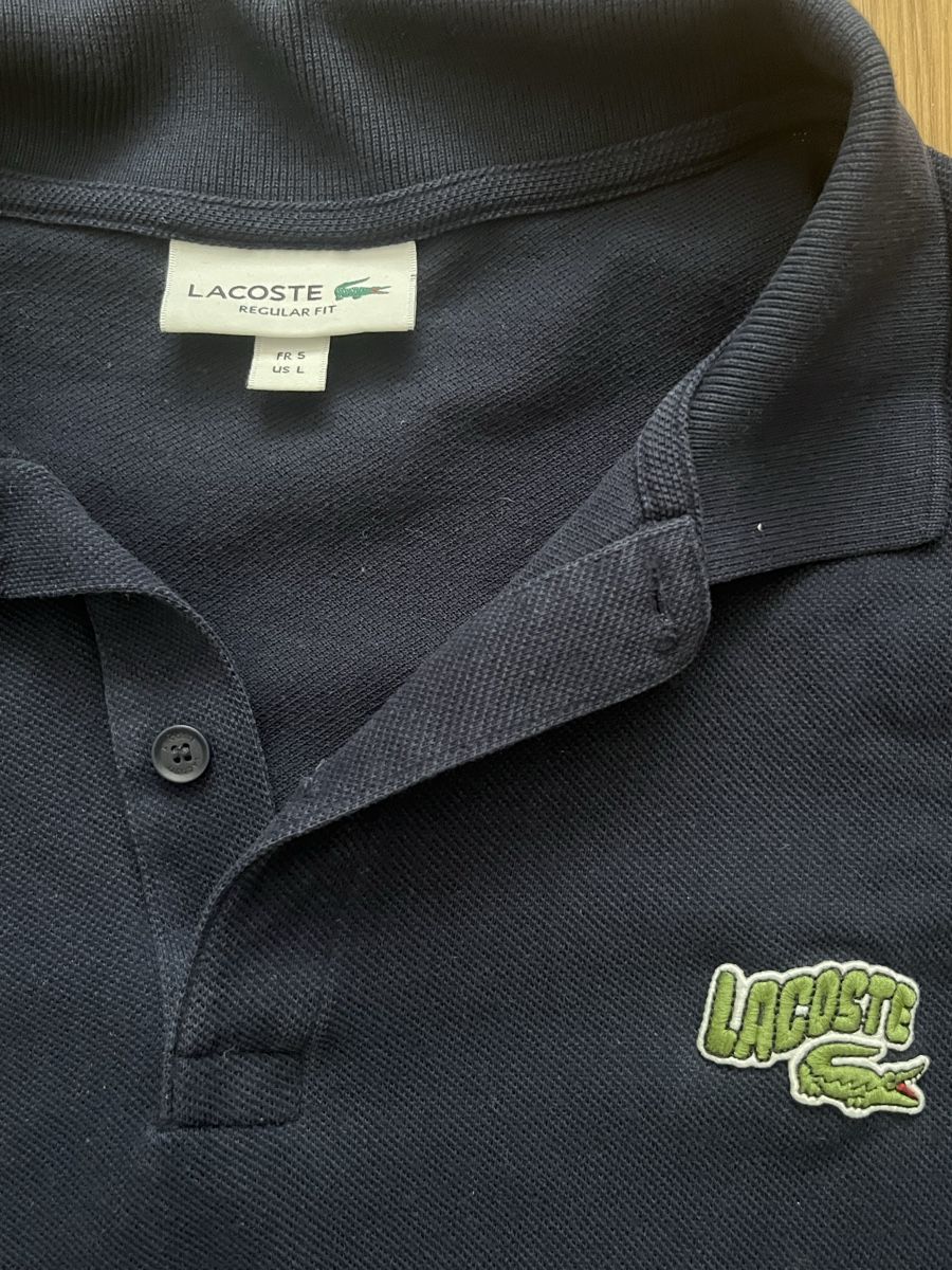 Lacoste Magliette Polo: Lacoste Hemd Gr. L blau – Usato da Luzern venduto da lou_p8qb 1