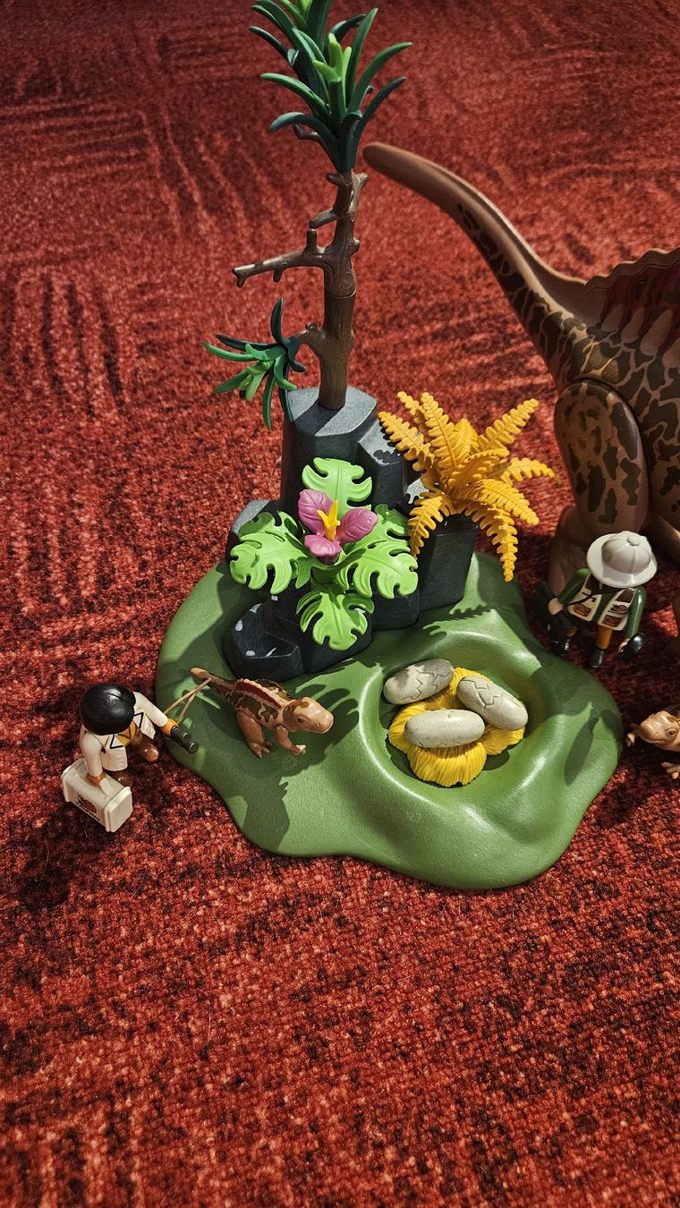 Playmobil Giocattoli: Playmobil Spinosaurus mit Nest 4174 – Usato da Rudolfstetten venduto da Hoppel17 2