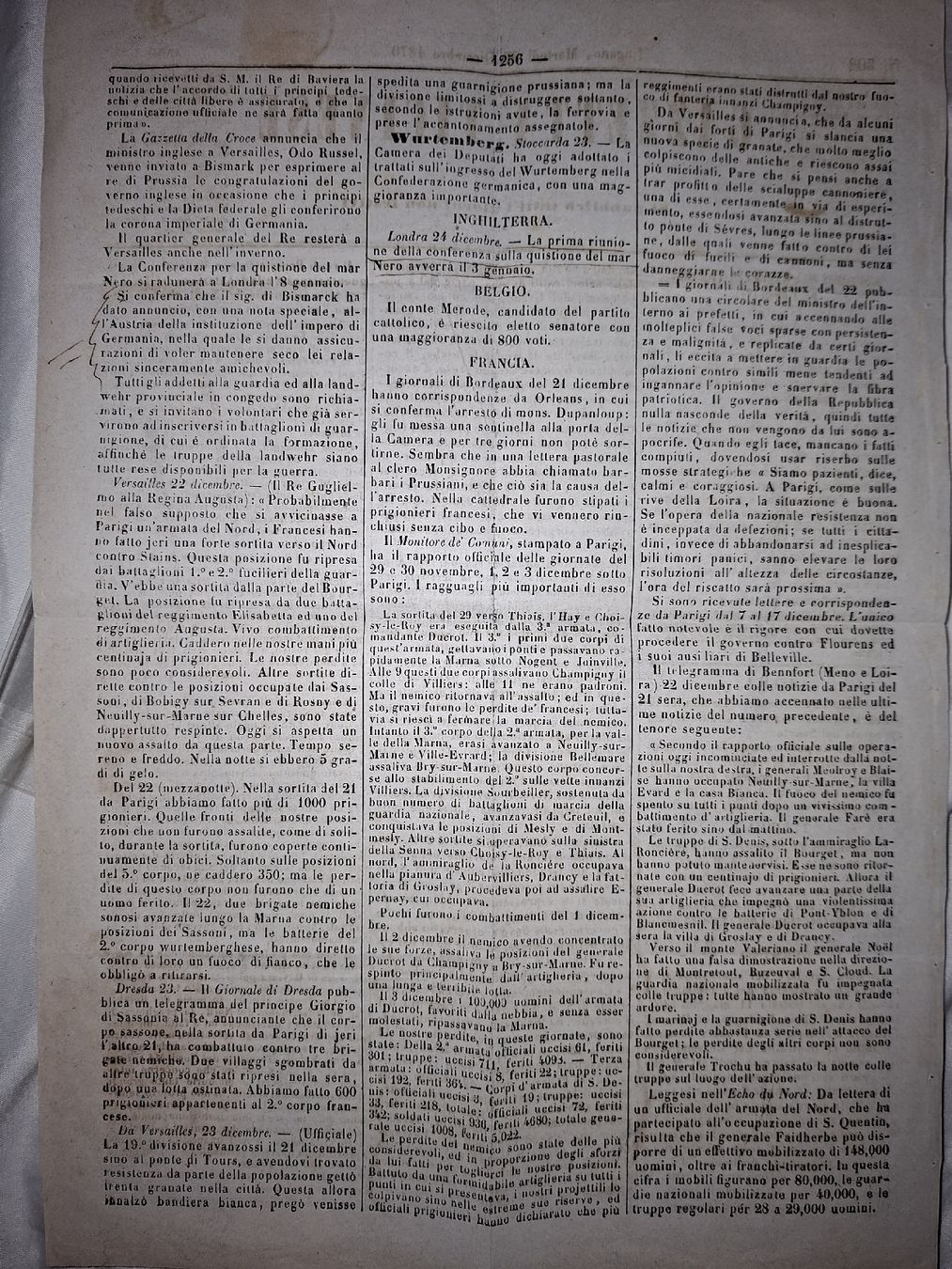 Tutti i francobolli: Ganzetta Ticinese 27.12.1870 – Usato da Balgach venduto da SIMEON27 2