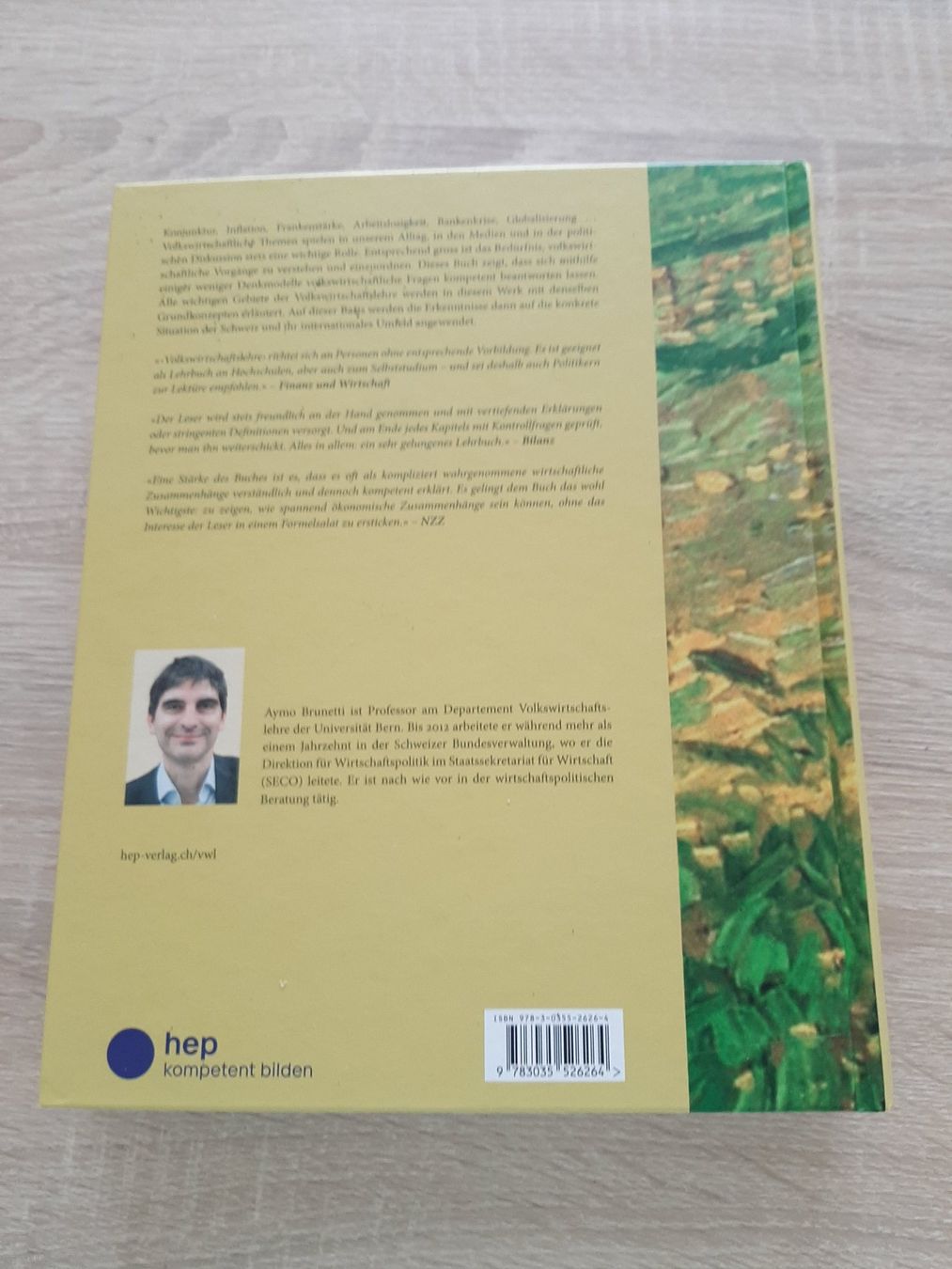 Libri: Aymo Brunetti, Volkswirtschaftslehre, Eine Einführung CH – Usato da Menziken venduto da Rien1 4