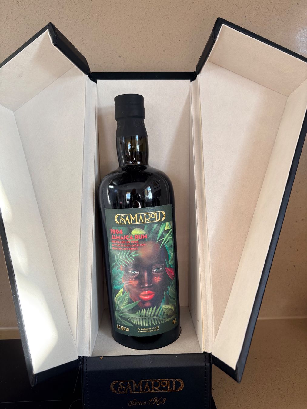 Bevande alcoliche: Rhum Samaroli Jamaica 1994 – Nuovo e nell'imballaggio originale da Vésenaz venduto da boi_858r