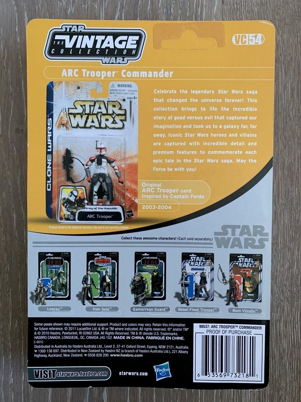 Hasbro Giocattoli: Star Wars Vintage collection VC54 - ARC Trooper Commander – Nuovo e nell'imballaggio originale da Gimel venduto da marchaux2006 1
