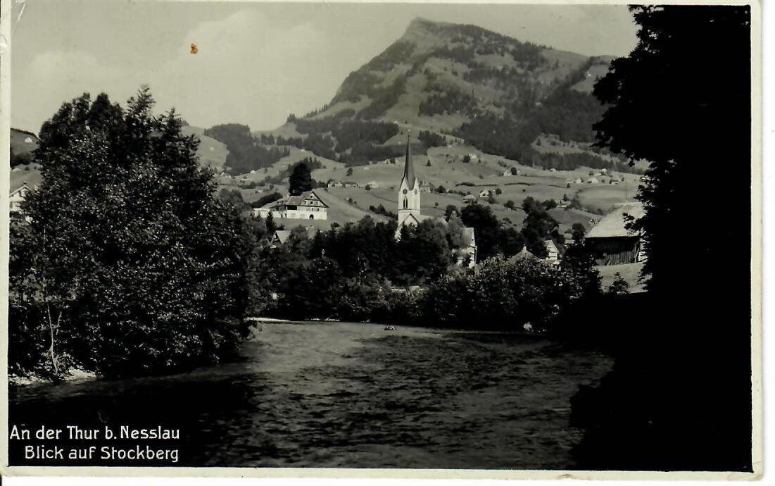 Cartoline postali: an der Thur bei Nesslau – Usato da Hochdorf venduto da Ziegel-16