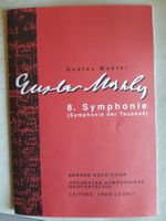Gustav Mahler Konzert Heft Casino Bern 1998