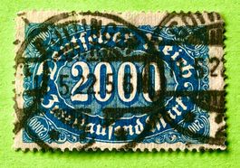 Briefmarken aus Deutsches Reich gestempelt  