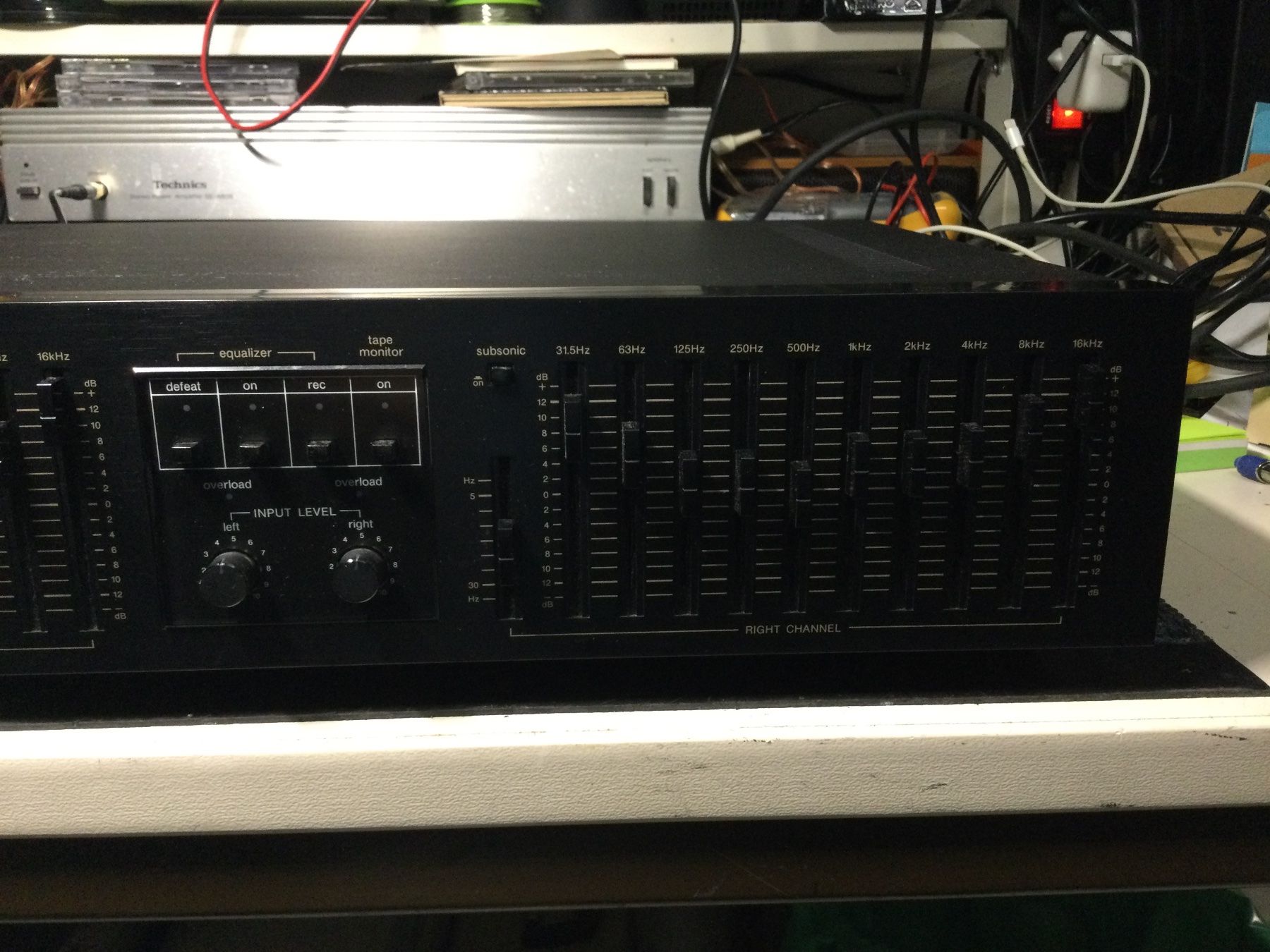 Harman-Kardon Equalizzatori: harman/kardon EQ 8 Graphic Equalizer - Vintage – Difettoso da Camorino venduto da phonotech 2