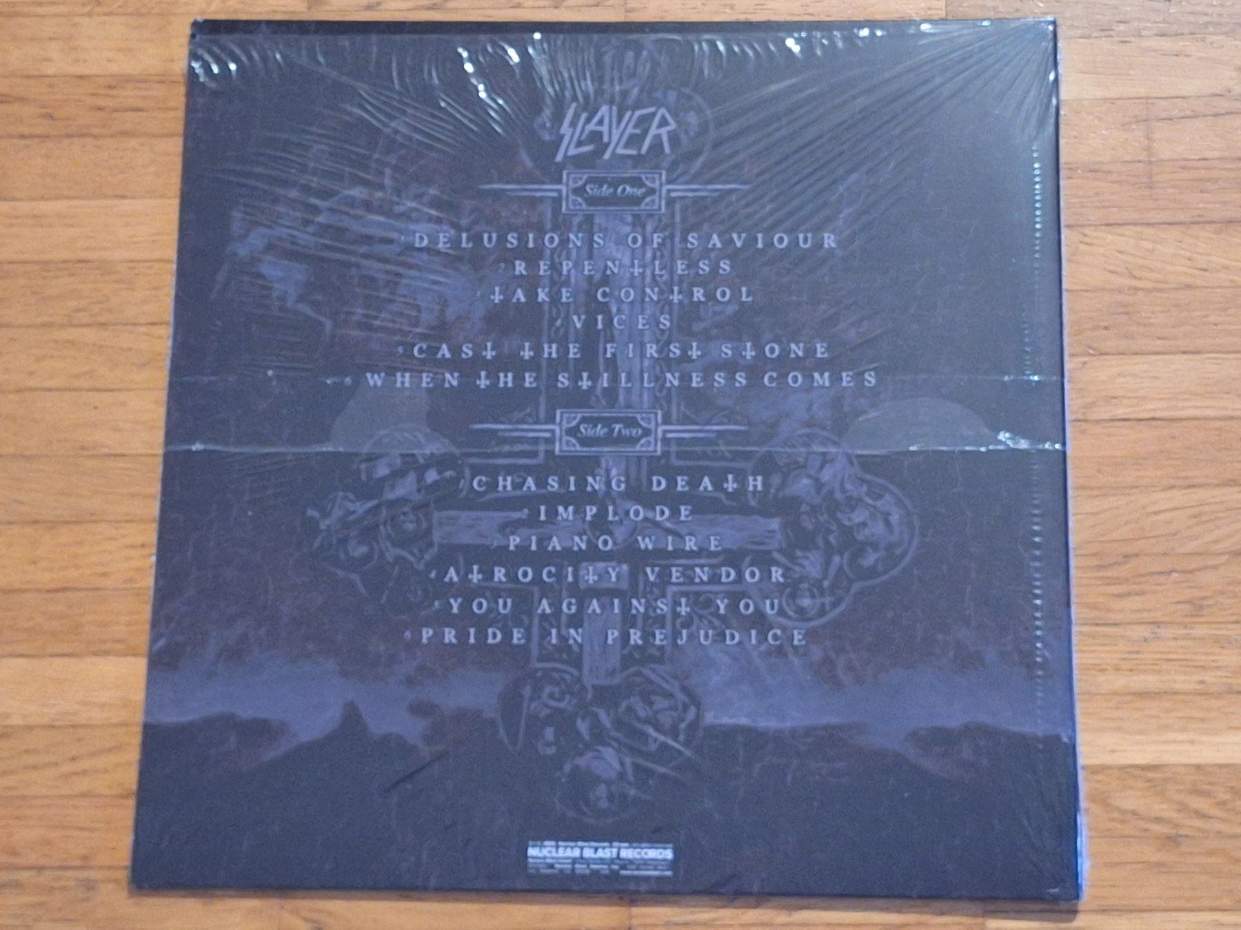 Schallplatten: Slayer, Repentless - LP Misprint Splatter Vinyl EU 2025 – Neu (gemäss Beschreibung) aus Oberentfelden von Musicud 2