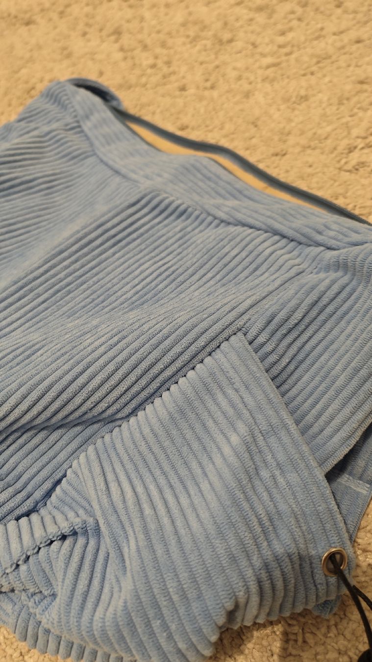 Taschen für Damen: Hellblaue Cord Umhängetasche – Neu (gemäss Beschreibung) aus Bülach von mastika82 3