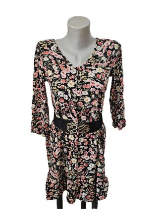 bezauberndes Kleid geblümt Gr. 34 neuw. Boho Hippie
