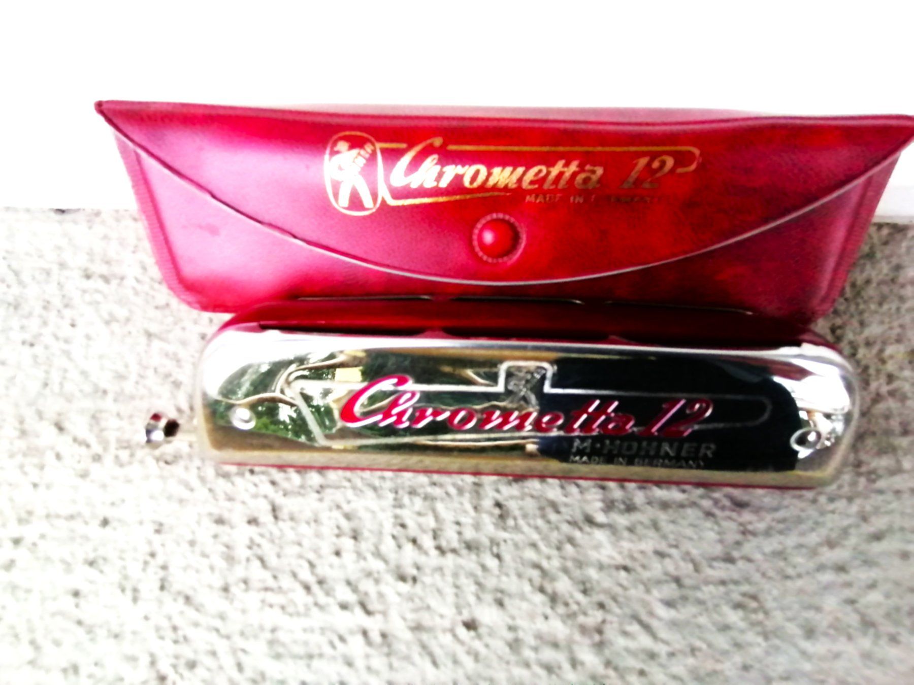 Hohner Strumenti musicali: HOHNER #  Chrometta 12  Mundharmonica – Usato da LAUSANNE venduto da Ch0937 1