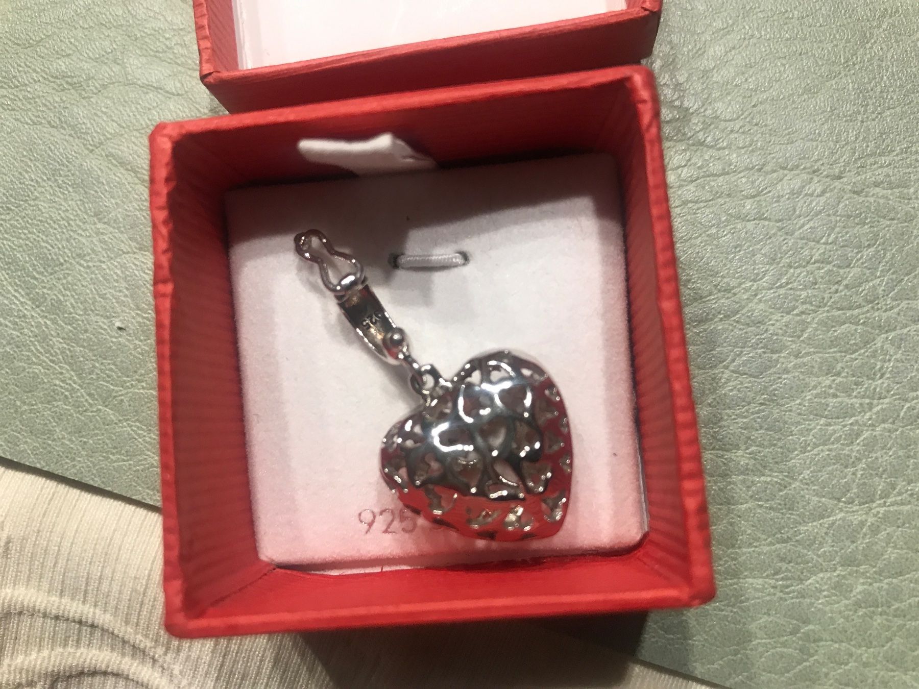 Ciondoli: 925 Silber Herz Anhänger - – Nuovo e nell'imballaggio originale da Wettingen venduto da Andres54 2