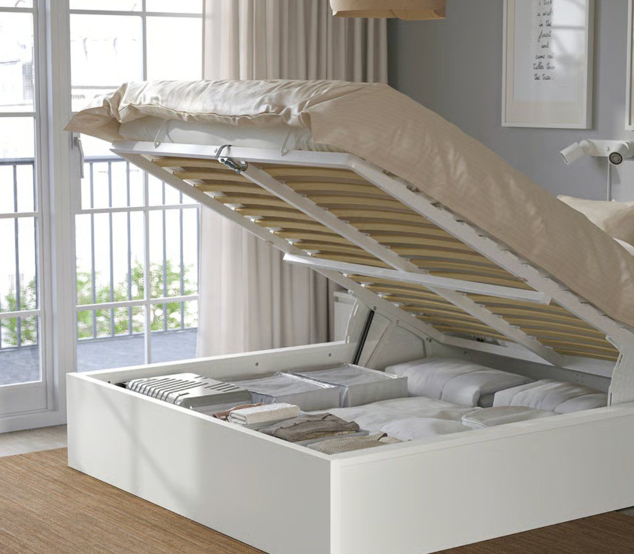 Betten: Lit IKEA MALM – Gebraucht aus Genève von cha_x9j8 2