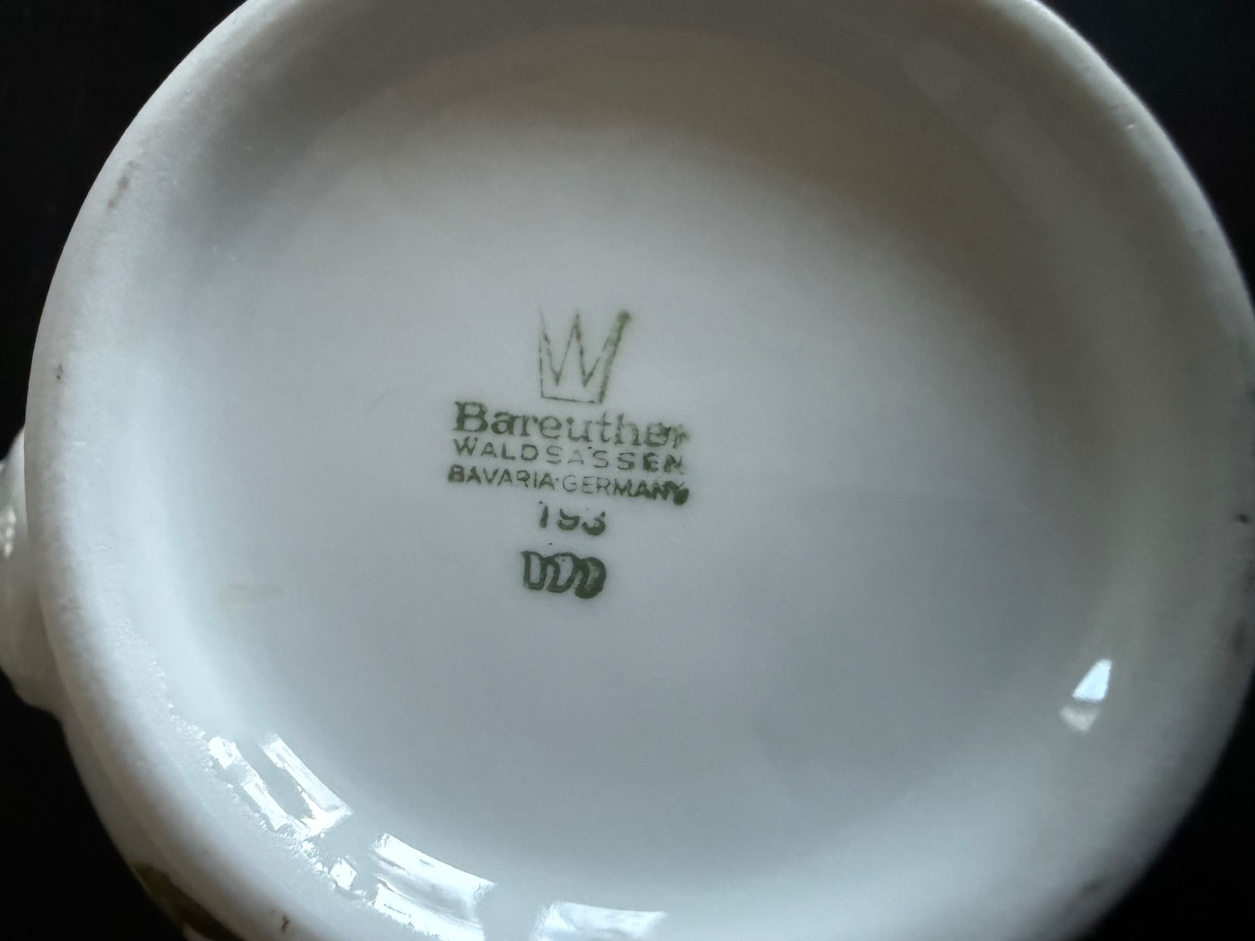 Tazze: Vintage Bareuther Suppentasse mit Löwenköpfen – Usato da Erstfeld venduto da Mario_boe0 6