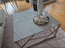 Couchtisch mit 2 Platten