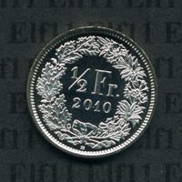 CHF___0.50 2010 stgl * nigelnagelneu! 50 Rappen