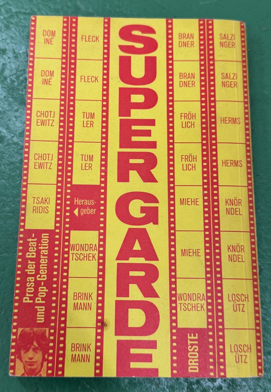 Libri: Tsakiridis: Supergarde. Prosa der Beat- und Pop-Generation. – Usato da Basel venduto da Ostschweiz06 1