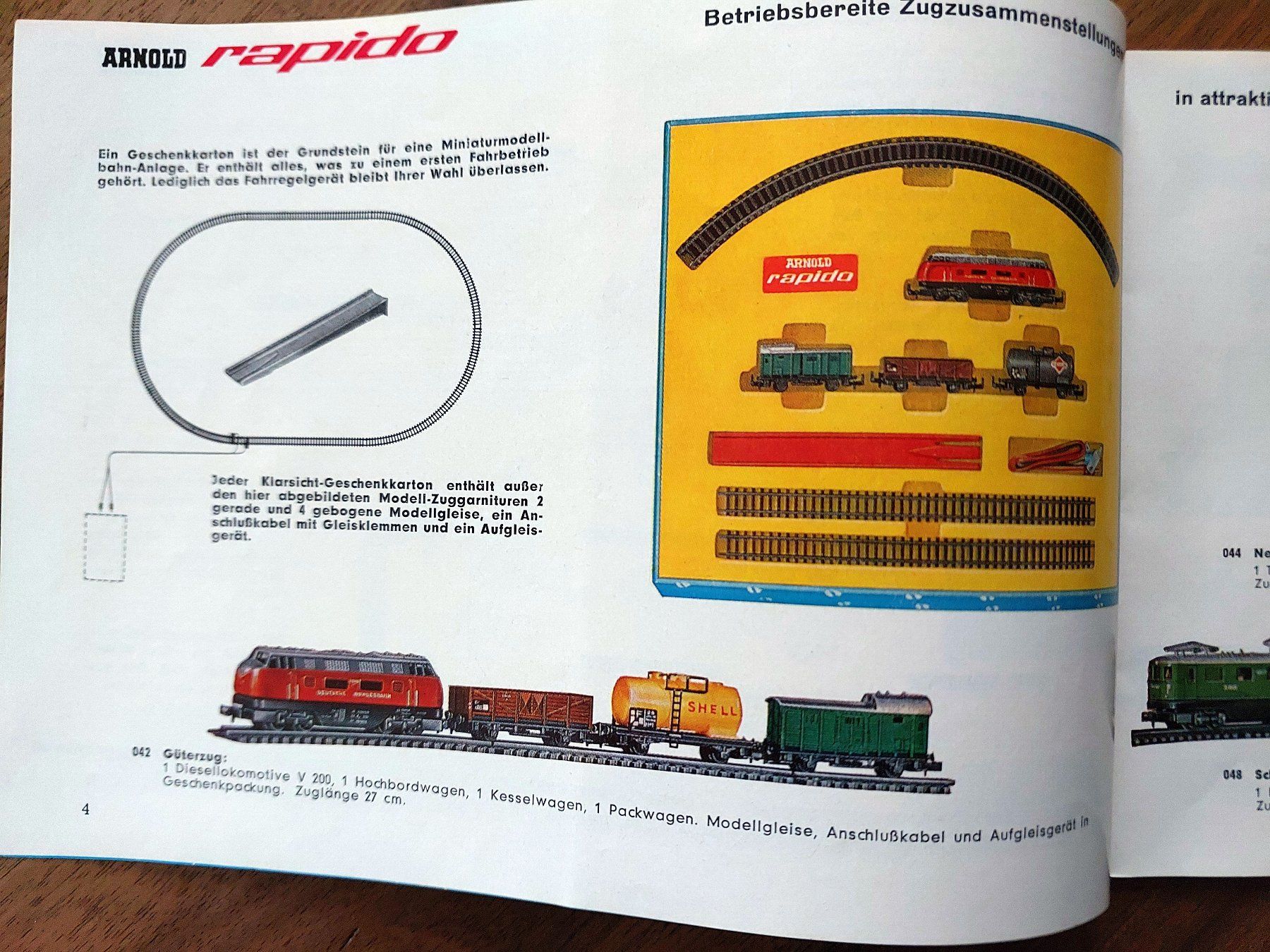 Zeitschriften & Magazine: Arnold Rapido - Modellbahn Katalog 1964/65 – Gebraucht aus Schönenwerd von Steidi 3