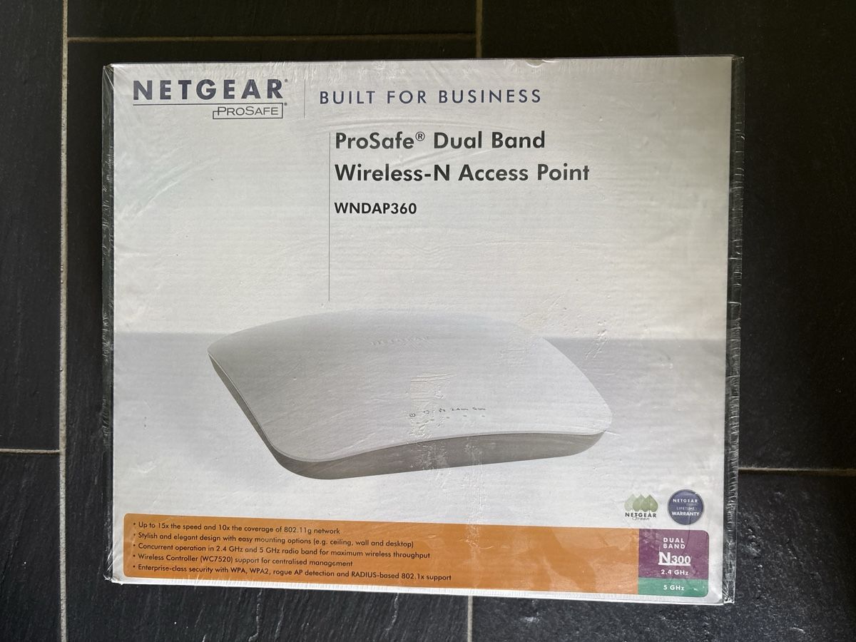 Netgear WiFi: Netgear Access Point WNDAP360 – Nuovo e nell'imballaggio originale da Wila venduto da Fmar