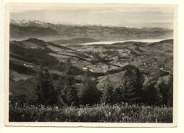 KREUZEGG Berg-Gasthaus, Blick auf Zürichsee