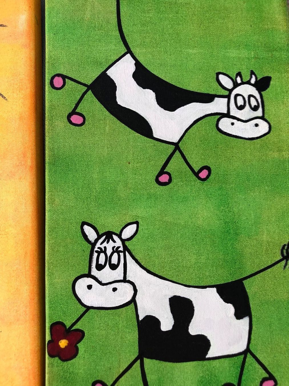 Foto & Immagini: Kuhbilder/Kinderzimmerdeco – Usato da Triesen venduto da boston7 2