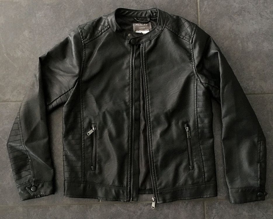 GGleaf Jungen Kunstlederjacke - Winddicht, Winter Bomberjacke