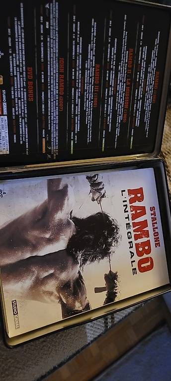 Tutti i DVDs: Coffret DVD Rambo L'Intégrale Stallone – Usato da Vésenaz venduto da emose