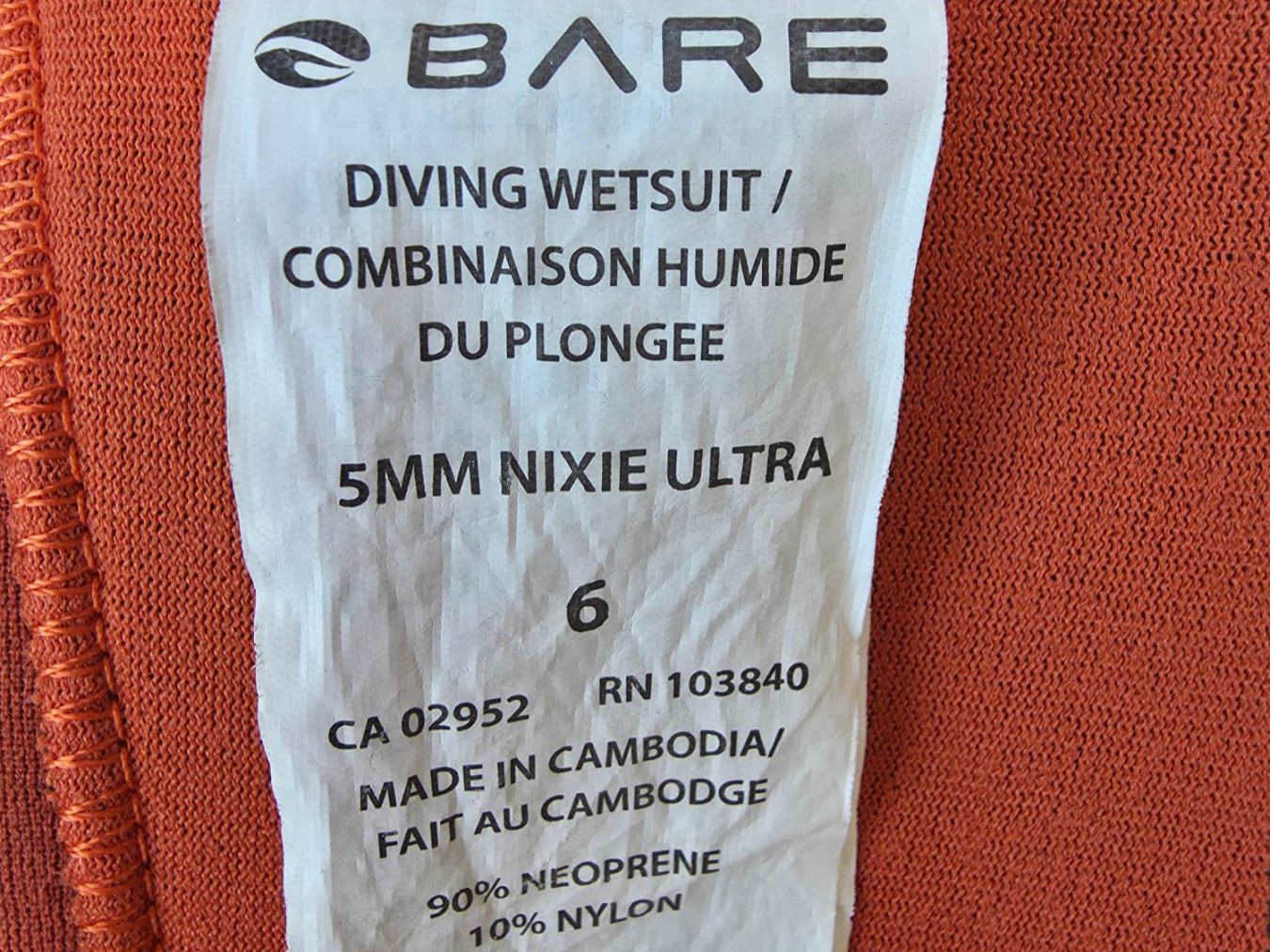 Mute per immersioni: BARE 5mm Nixie Ultra Full Ladies Wetsuit – Usato da Hergiswil NW venduto da luc_b5pz 7