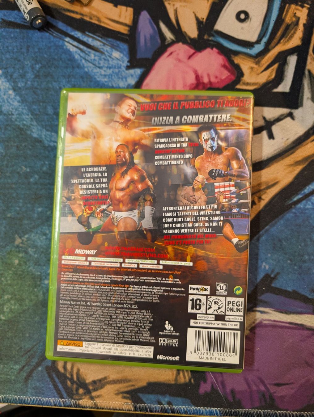 Giochi: TNA impact Microsoft Xbox 360 – Usato da Giubiasco venduto da Ticinerd 1