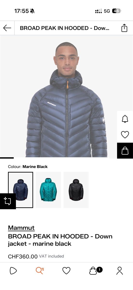 Mammut Jacken: Mammut broad peak down jacket L – Neu und originalverpackt aus Zürich von mat_zf9z 1