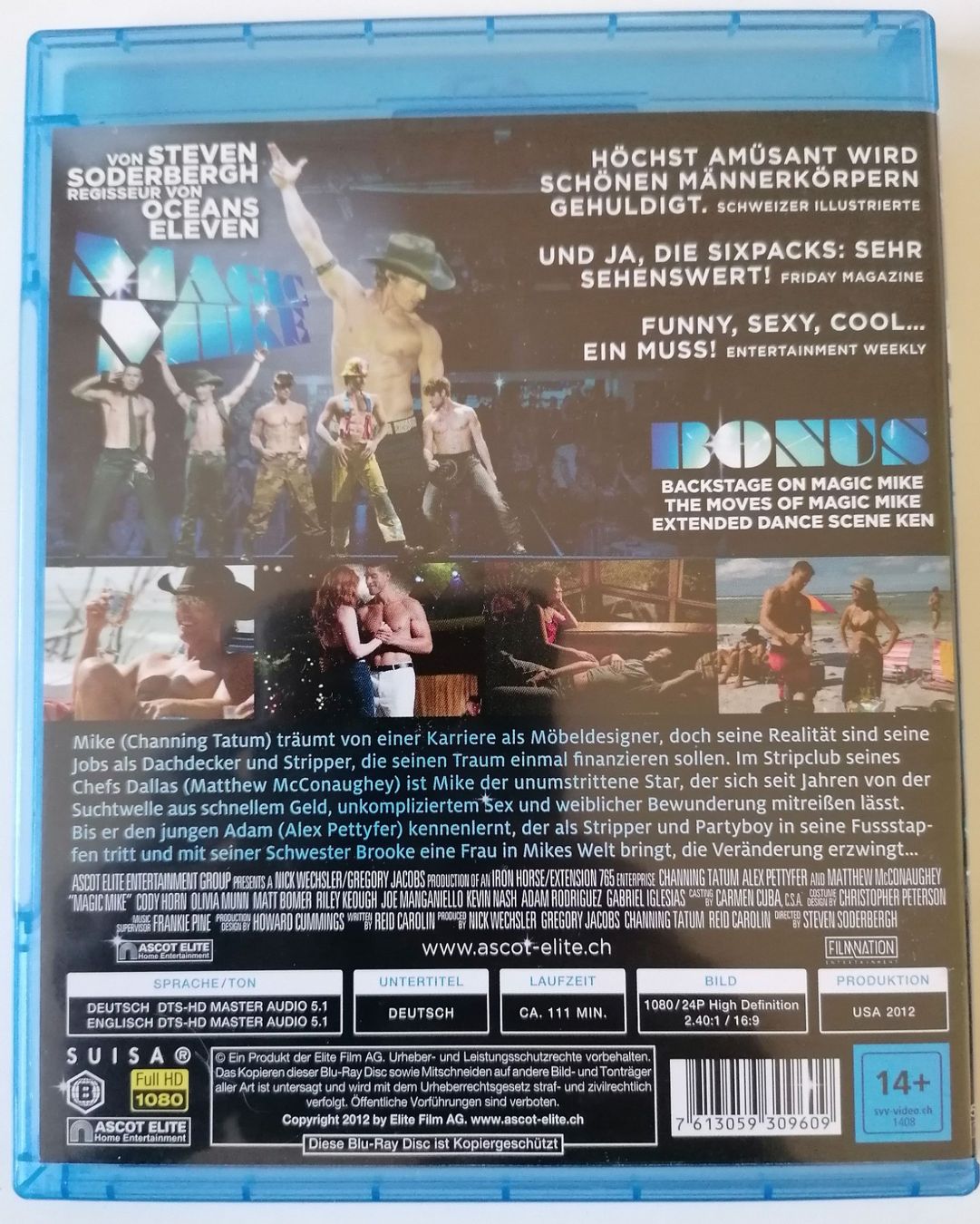 Tutti i DVDs: Magic Mike - Fun, Hot und Sexy ! - Blu-ray – Usato da Oberurnen venduto da mackrokodile 1