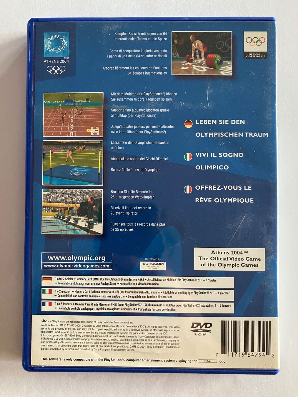 Sony Spiele: Athens 2004 – PS2 – Gebraucht aus Ecublens VD von Lenordique 1