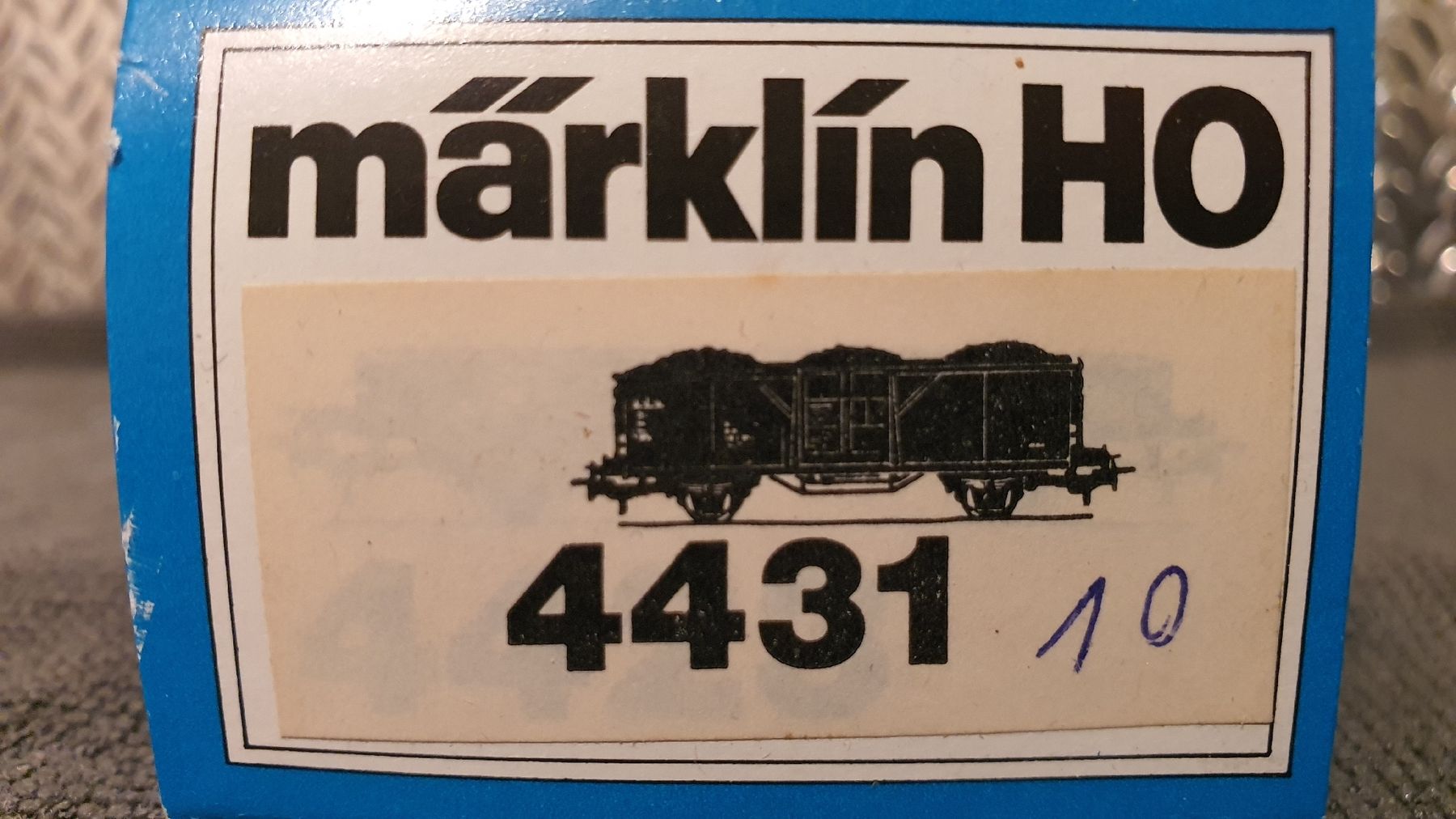 Märklin Modellini di ferrovie: MÄRKLIN 4431 GÜTERWAGEN  – Usato da Männedorf venduto da Modellbau-wyss 4