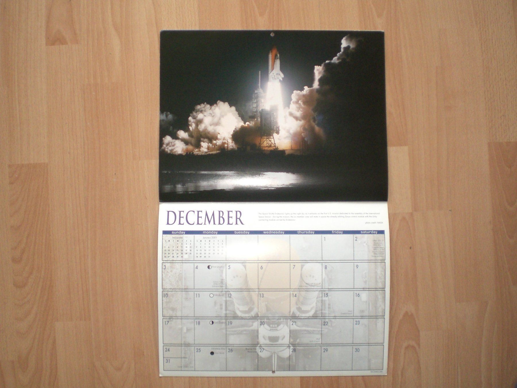 Calendari: Aviatik Nasa Calendar 2000 – Usato da Grellingen venduto da Neuron67 1