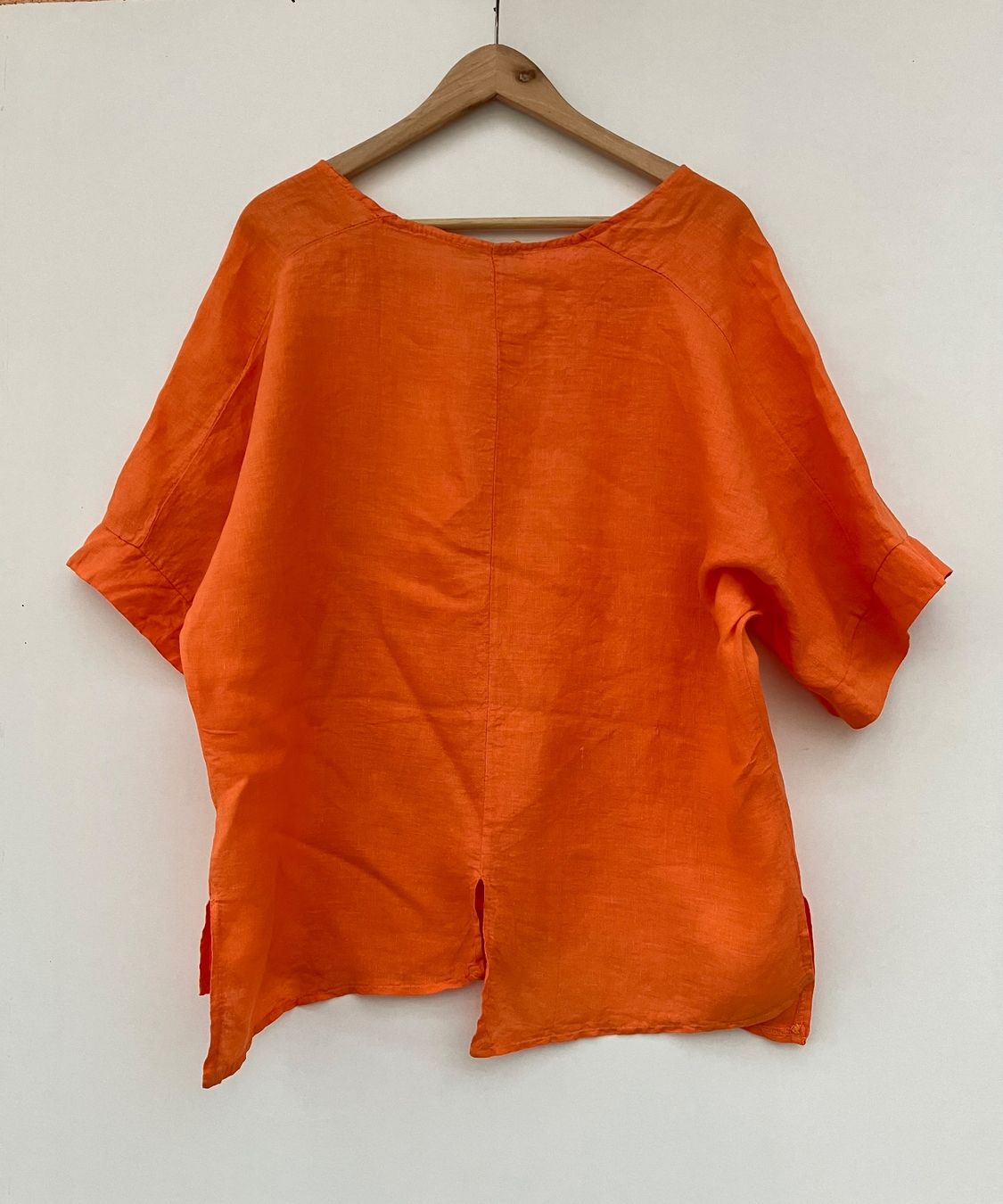 Camicette: Made in Italy Leinen Bluse Gr.L – Usato da Unterägeri venduto da Jutka_04 3