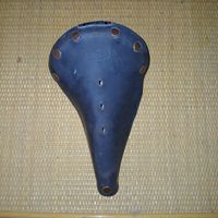 Brooks Fahrradsattel Leder mit Federn gebraucht