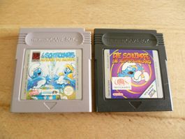 2 Die Schlümpfe Spiele für Nintendo Game Boy