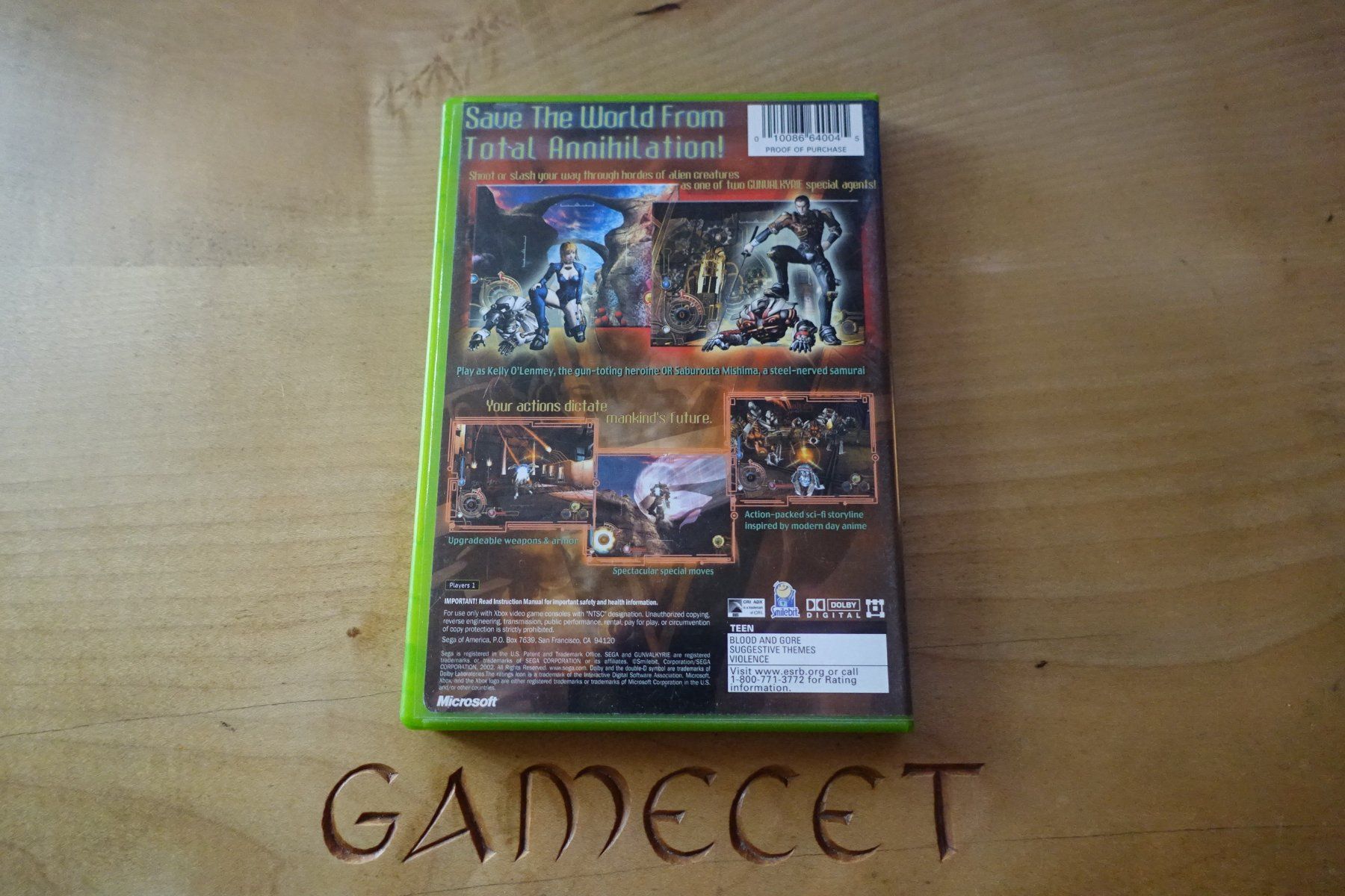 Microsoft Spiele: GunValkyrie - Amerika – Gebraucht aus Steinach von Gamecet 3