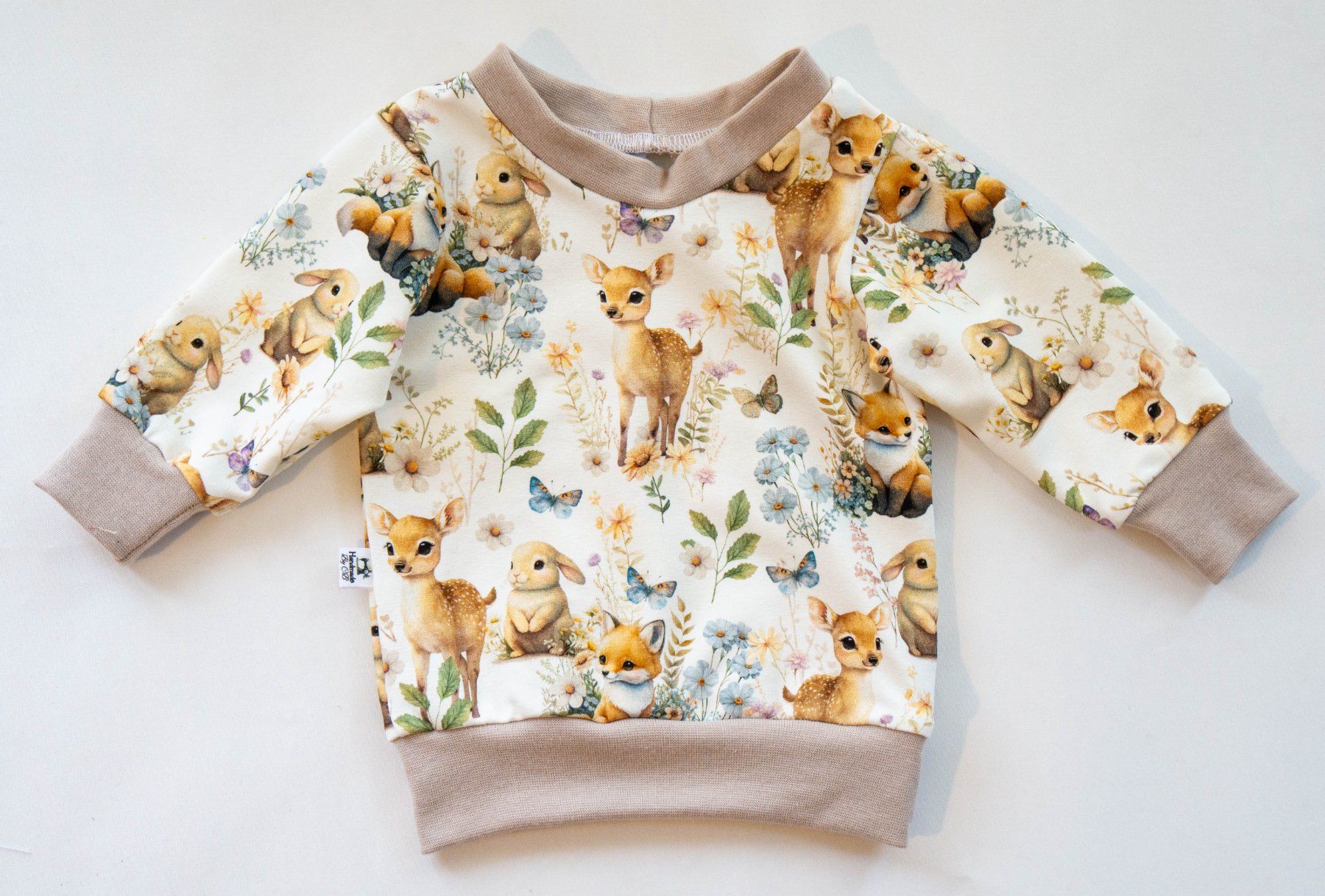Maglioni & Felpe: Sweat Pullover mit süssen Waldtieren  Gr.50/56 - NEU – Nuovo e nell'imballaggio originale da Zürich venduto da sambaum