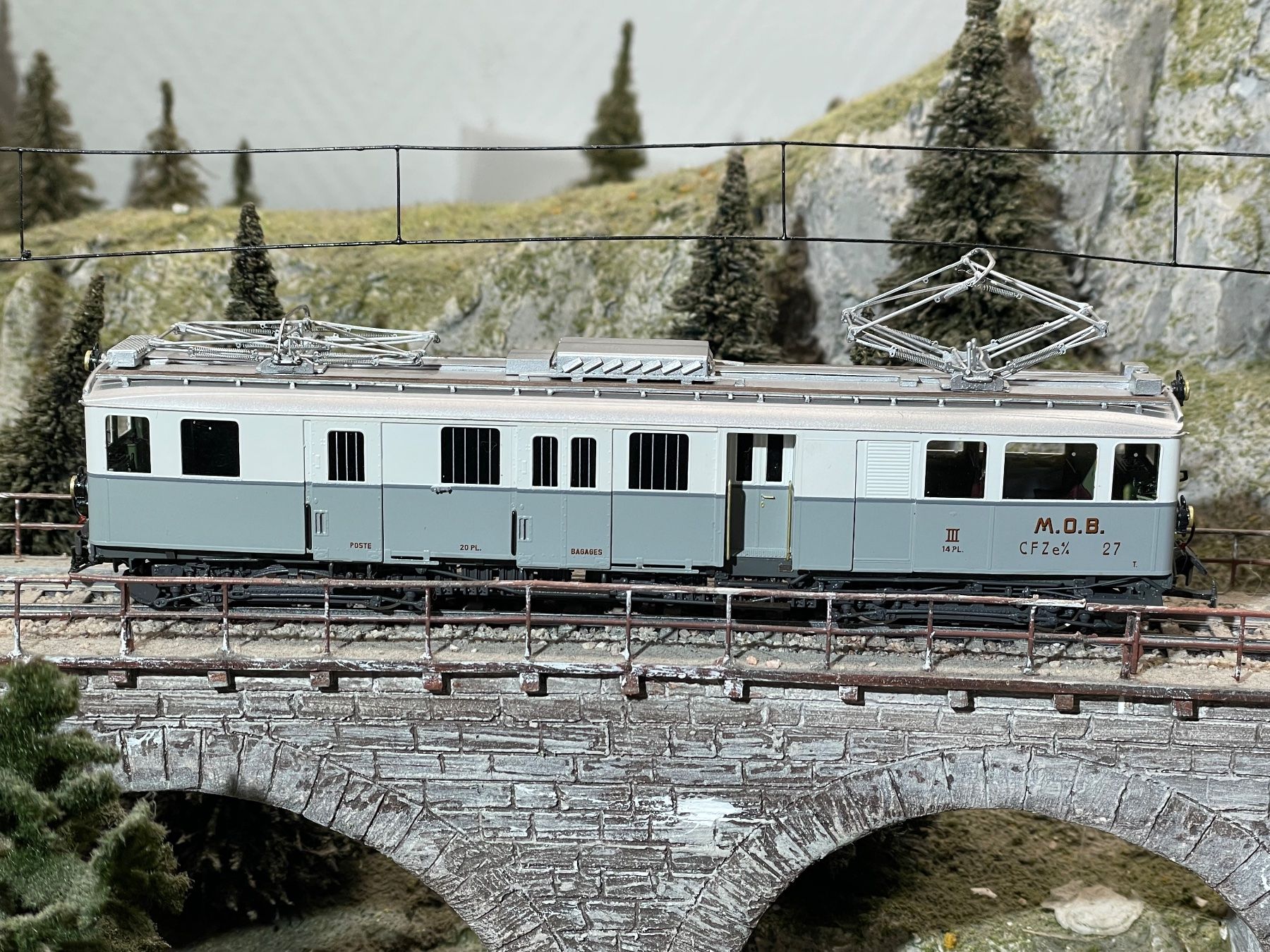 Lemaco Modellini di ferrovie: Lemaco MOB, CFZe 4/4 No: 27 – Nuovo (secondo la descrizione) da Krummenau venduto da ferrotech 6
