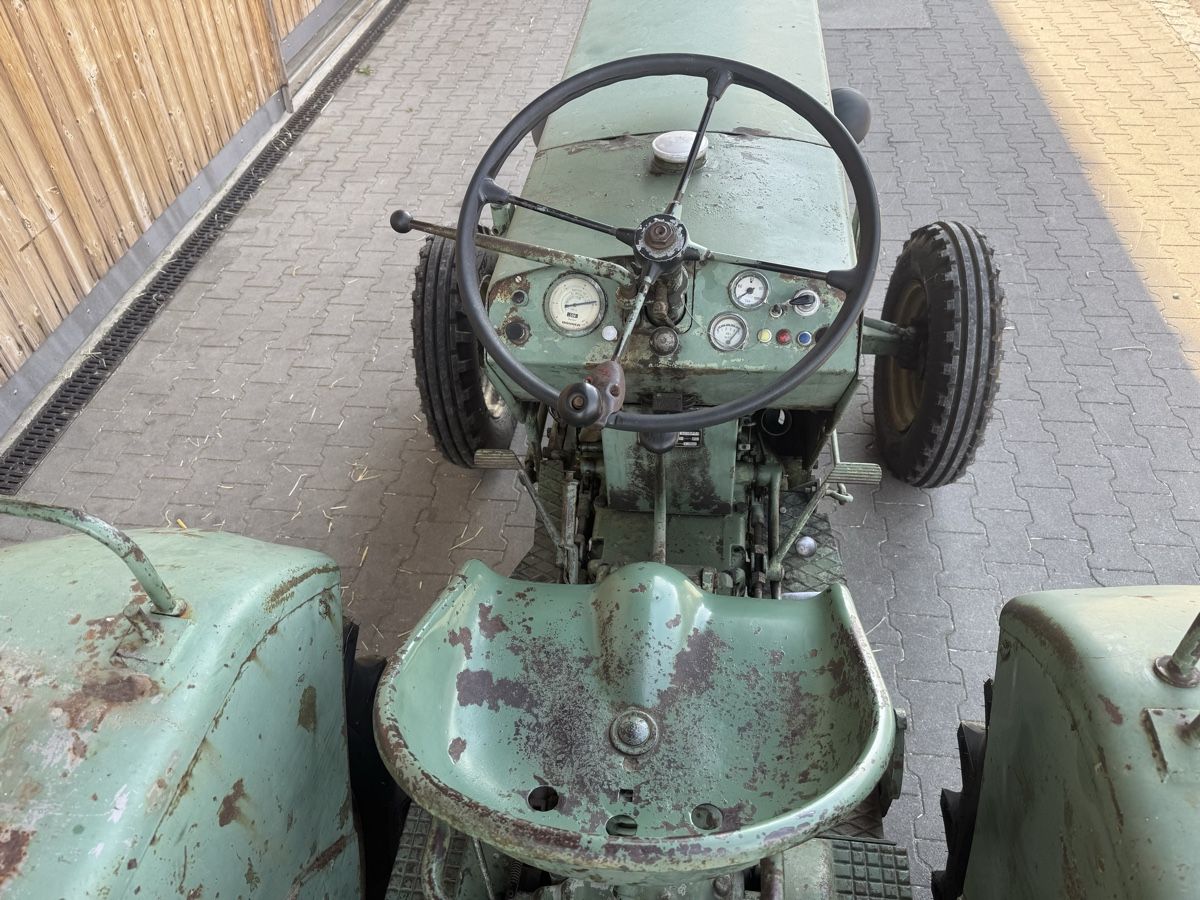 Bührer Trattori: Traktor Bührer MS 12 Heckschaufel  – Usato da Winden venduto da farmalld439 3