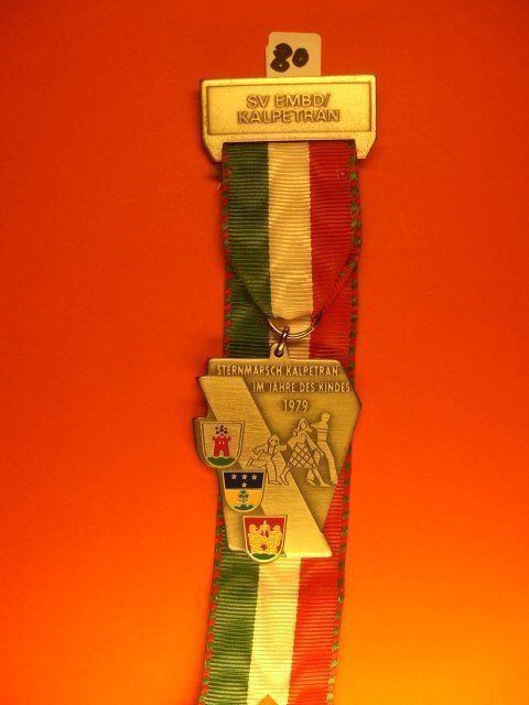 Medaglie: Medaille - Sternmarsch Kalpetran, 1979 – Usato da Glis venduto da Gliserhorn