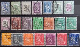 Finnland Lot mit alten Werten IV