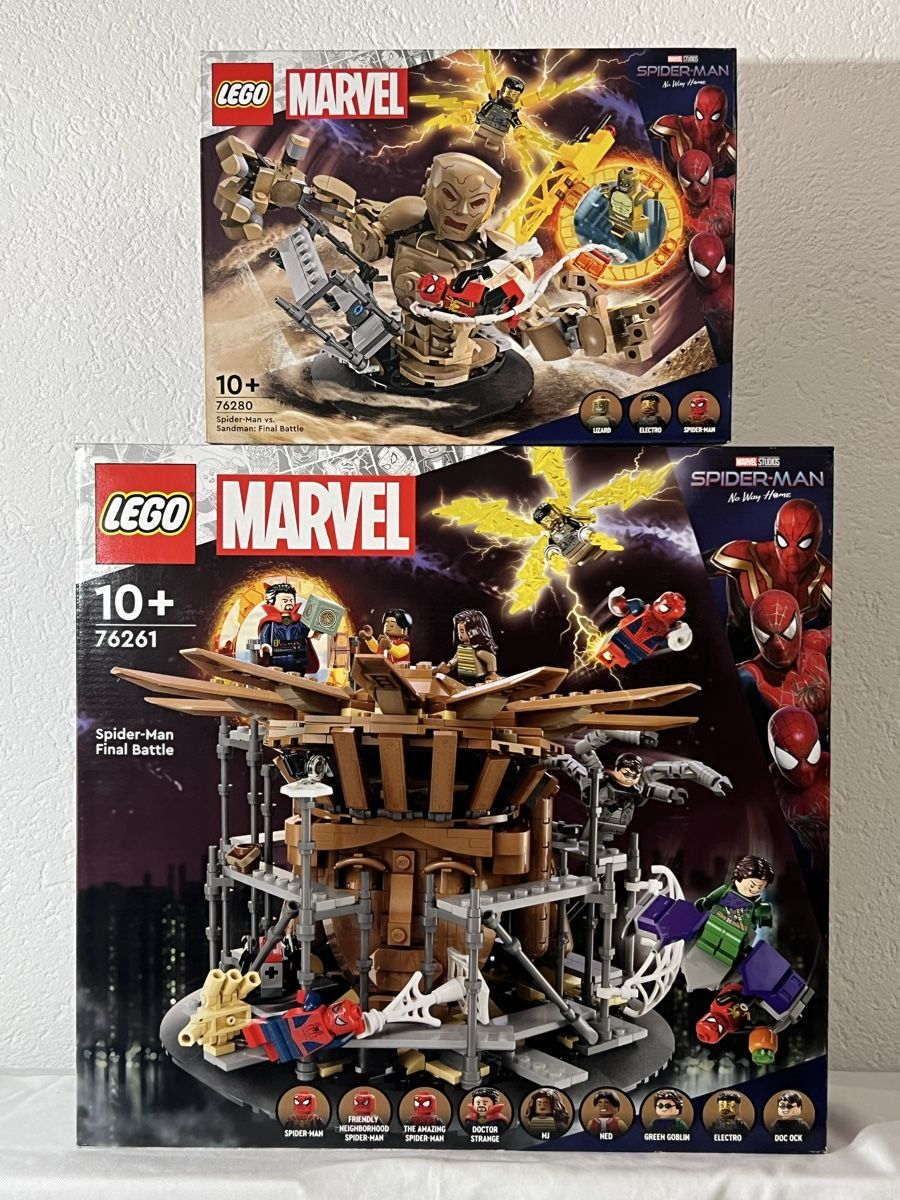 Lego Kit di costruzioni: LEGO Marvel Spider-Man Sets: 76280 und 76261 – Nuovo e nell'imballaggio originale da Frinvillier venduto da Tulepule