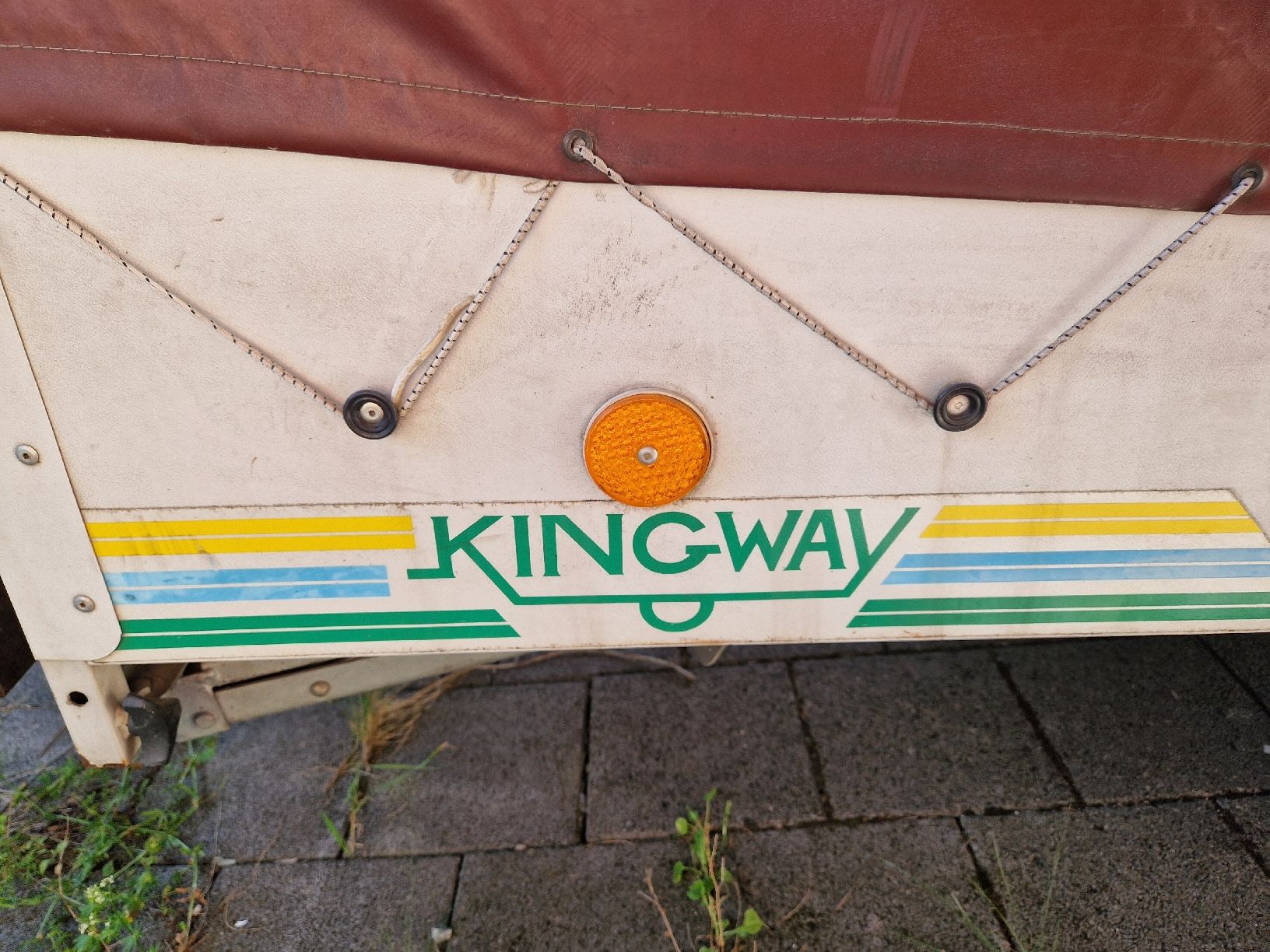 Kingway Rimorchi: Kingway Zeltklappanhänger – Usato da Kirchleerau venduto da Zwergengnom 2
