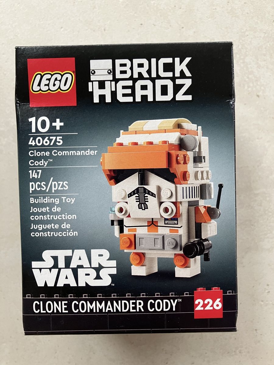 Lego Kit di costruzioni: Lego 40675 Clone Commander Cody Brickheadz – Nuovo e nell'imballaggio originale da Zürich venduto da WField