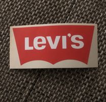 Sticker, Levi‘s, 8 cm breit