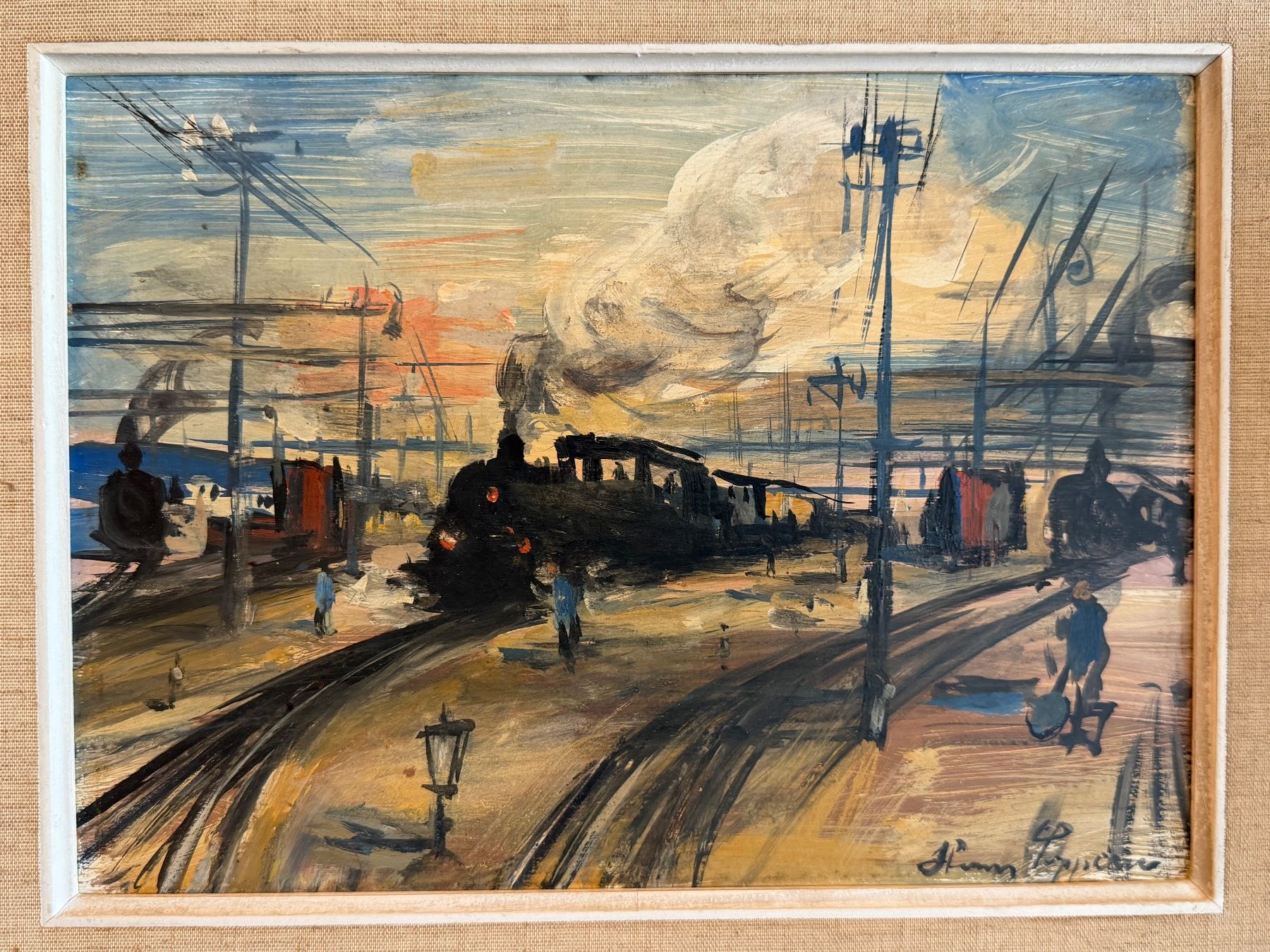 Gemälde: Hans SOPPERA 1900-1963 Original Gemälde – Gebraucht aus Basel von PAUL_ART 1
