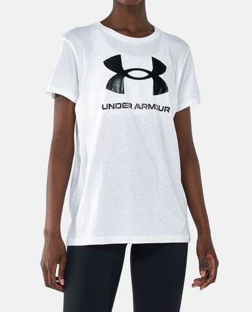 Under Armour White T-Shirt - Women's Size Large - New!